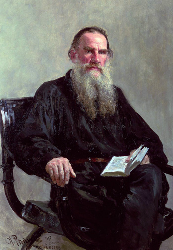 Лев Николаевич Толстой. художник И. Е. Репин.