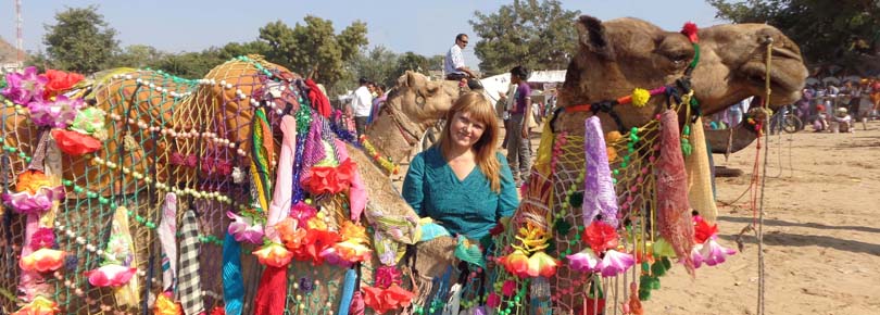 Праздник верблюдов в Хампи (раджастан) Индия