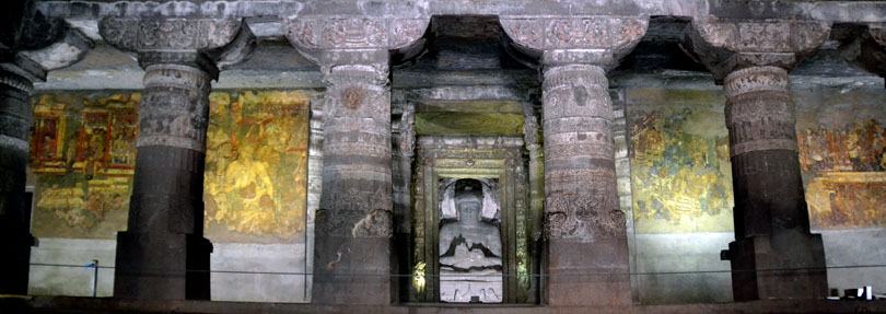Аджанта. Пещерные храмы
